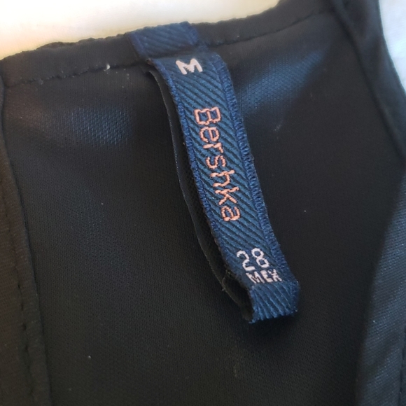 NWOT Black Satin Dress from Romania 🇷🇴 - Picture 3 of 7